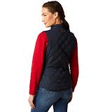 Thumbnail 2 of Ariat Women's Woodside Quilted Gilet - Navy
