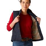 Thumbnail 4 of Ariat Women's Woodside Quilted Gilet - Navy