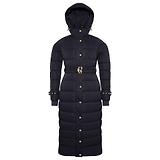 Thumbnail 1 of Holland Cooper Women's Arosa Luxe Longline Coat - Ink Navy