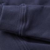 Thumbnail 3 of Belstaff Men's Cotton Fleece Quarter Zip Sweatshirt - Dark Ink