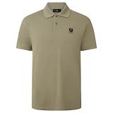 Thumbnail 1 of Belstaff Men's Cotton Pique Polo Shirt - Fatigue Green