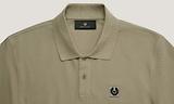 Thumbnail 2 of Belstaff Men's Cotton Pique Polo Shirt - Fatigue Green