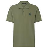 Thumbnail 1 of Belstaff Men's Cotton Pique Polo Shirt - True Olive
