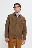 Thumbnail 2 of Baracuta Men's Garment-Dyed Canvas Overshirt - Cub Brown
