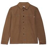 Thumbnail 1 of Baracuta Men's Garment-Dyed Canvas Overshirt - Cub Brown