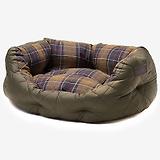 Thumbnail 1 of Barbour 24in Quilted Dog Bed - Olive