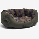 Thumbnail 1 of Barbour 30in Quilted Dog Bed - Olive