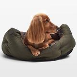 Thumbnail 2 of Barbour 30in Quilted Dog Bed - Olive