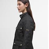 Thumbnail 7 of Barbour International Women's Halsey Quilted Jacket - Black