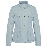 Thumbnail 1 of Barbour International Women's Halsey Quilted Jacket - Light Steel/Silver Birch