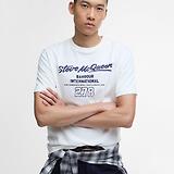 Thumbnail 5 of Barbour International Men's Colman Steve McQueen Graphic T-Shirt - Whisper