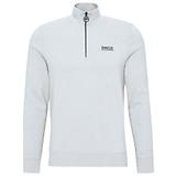 Thumbnail 1 of Barbour International Men's Essential Half Zip Sweatshirt - Concrete