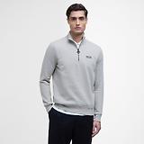 Thumbnail 2 of Barbour International Men's Essential Half Zip Sweatshirt - Concrete