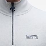 Thumbnail 6 of Barbour International Men's Essential Half Zip Sweatshirt - Concrete