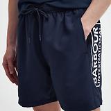 Thumbnail 2 of Barbour International Men's Large Logo Swim Shorts - Navy