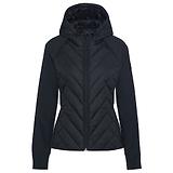 Thumbnail 1 of Barbour International Women's Dakota Quilted Sweat Jacket - Black