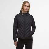 Thumbnail 2 of Barbour International Women's Dakota Quilted Sweat Jacket - Black