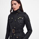 Thumbnail 5 of Barbour International Women's International Wax Jacket - Black