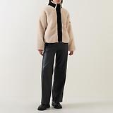 Thumbnail 3 of Barbour International Women's Palma Fleece - Jasmine/Black