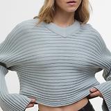 Thumbnail 5 of Barbour International Women's Zola Knitted Jumper - Light Steel Blue