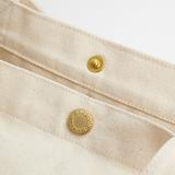 Thumbnail 6 of Barbour Logo Tote Bag - Ecru/Barbour Green