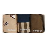 Thumbnail 1 of Barbour Men's Beagle Dog 3 Pack Sock Set - Washed Stone