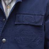 Thumbnail 7 of Barbour Men's Grindle Cargo Overshirt - Navy