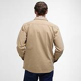 Thumbnail 4 of Barbour Men's Lingfield Canvas Overshirt - Dark Stone