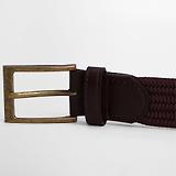 Thumbnail 2 of Barbour Men's Nevis Stretch Webbing Belt - Burnt Heather