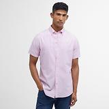 Thumbnail 2 of Barbour Men's Oxtown Tailored Short-Sleeved Shirt - Pink