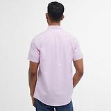 Thumbnail 4 of Barbour Men's Oxtown Tailored Short-Sleeved Shirt - Pink