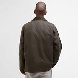 Thumbnail 4 of Barbour Men's Re-Engineered Short Bedale Wax Jacket - Beech