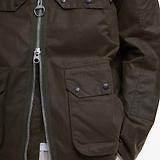 Thumbnail 6 of Barbour Men's Re-Engineered Short Bedale Wax Jacket - Beech
