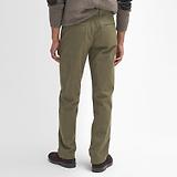 Thumbnail 4 of Barbour Men's Washed Stretch Tailored Trousers - Olive