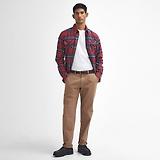 Thumbnail 2 of Barbour Men's Washed Stretch Tailored Trousers - Stone