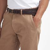 Thumbnail 5 of Barbour Men's Washed Stretch Tailored Trousers - Stone