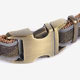 Thumbnail 3 of Barbour Reflective Tartan Dog Collar - Classic Tartan