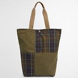 Thumbnail 12 of Barbour Transport Patchwork Tote Bag - Dusky Green