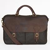 Thumbnail 7 of Barbour Wax Leather Briefcase - Olive