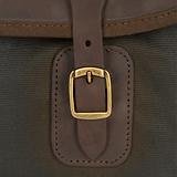 Thumbnail 5 of Barbour Wax Leather Tarras Bag - Olive