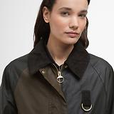 Thumbnail 5 of Barbour Women's Alma Wax Jacket - Archive Olive/Black/Beech with Ancient Tartan