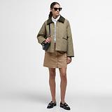 Thumbnail 3 of Barbour Women's Anise Quilted Jacket - Dusky Green/Ancient Tartan