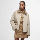 Thumbnail 2 of Barbour Women's Anise Quilted Jacket - Light Sand/Ancient Tartan