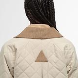 Thumbnail 6 of Barbour Women's Anise Quilted Jacket - Light Sand/Ancient Tartan