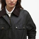 Thumbnail 5 of Barbour Women's Arlo Utility Wax Jacket - Archive Olive/Ancient Tartan