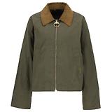 Thumbnail 1 of Barbour Women's Caitlin Showerproof Jacket - Dusky Green/Ancient Tartan