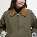 Thumbnail 5 of Barbour Women's Caitlin Showerproof Jacket - Dusky Green/Ancient Tartan