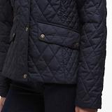 Thumbnail 6 of Barbour Women's Crawford Cavalry Quilted Jacket - Dark Navy/Ancient Tartan