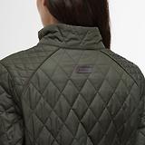 Thumbnail 8 of Barbour Women's Crawford Cavalry Quilted Jacket - Olive/Ancient Tartan