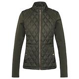 Thumbnail 1 of Barbour Women's Edda Quilted Sweat Jacket - Olive